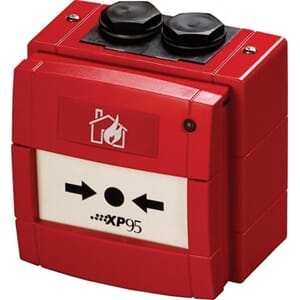 Watertight intrinsically safe addressable manual call point W