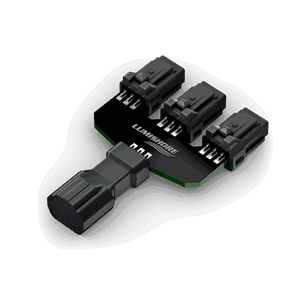 6 kabelsplittere til Lumishore® LUX-lysstripe/-neonflekslys Treveis