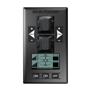 Sleipner Kontrollpanel baug/hekk thruster S-Link™, dobbel, hold-funksjon LCD display