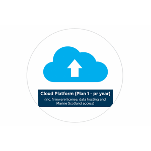 Cloud platform (Plan 1 - pr year - 5TB ) - (inc. firmware license, data hosting and Marine Scotland access)
