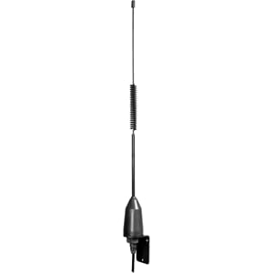 Unity gain. 0.5m,(V-Tronix) 'RIB Raider' - Black SS whip ant