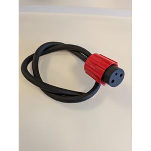 Vanntett hun-plugg ''Pig tail'' 854-460-304