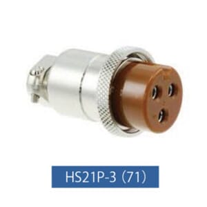 Transducer plug 3 pin plug HS21P-3, ES2035/ES1080/ES7100