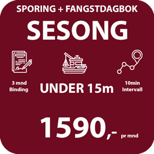 BE Sporing og fangstdagbok u.15M Sesong - pr mnd.