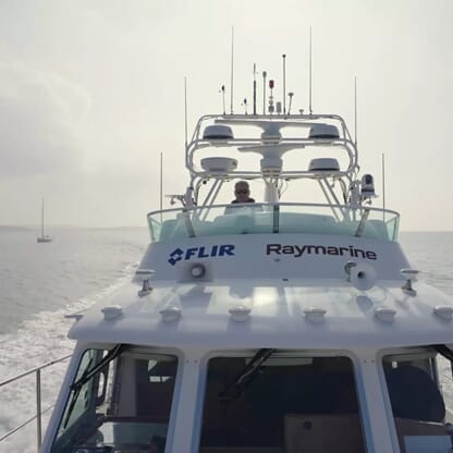 Bli med Raymarine på testing.