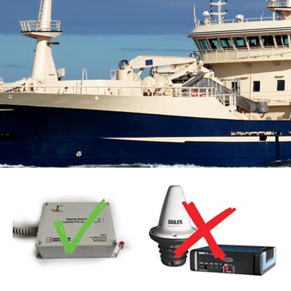 INM-C som sporing fases ut!! - skift til BE fiskerisporing nå!!