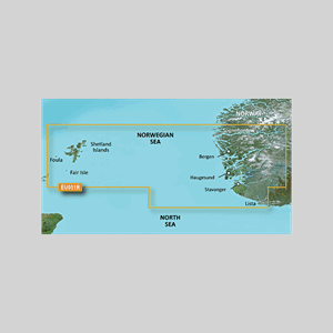 Garmin BlueChart® g3 HXEU051R - Lista - Sognefjorden