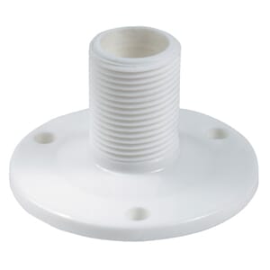 Flange mount. nylon, low profile 25mm high
