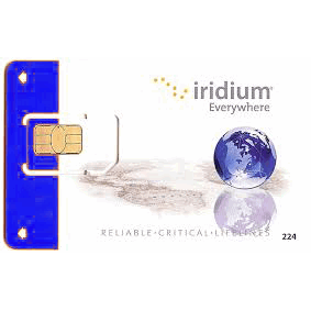 Iridium airtime Certus 0 MB mont allowance