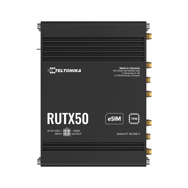 Rutm30 Vs Rutx50 Teltonika RUTX50 5G-ruter eSIM 1x5G, WiFi5, GPS/GNSS, 2xSIM/eSIM ...