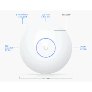 Ubiquiti UniFi Wifi 7 Long-Range 2.5 GbE uplink , 14W