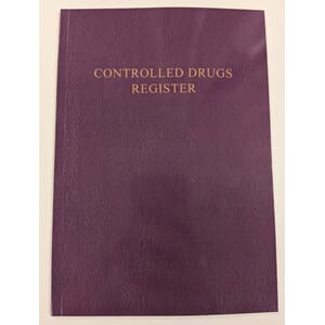 Controlled Drugs Register Book