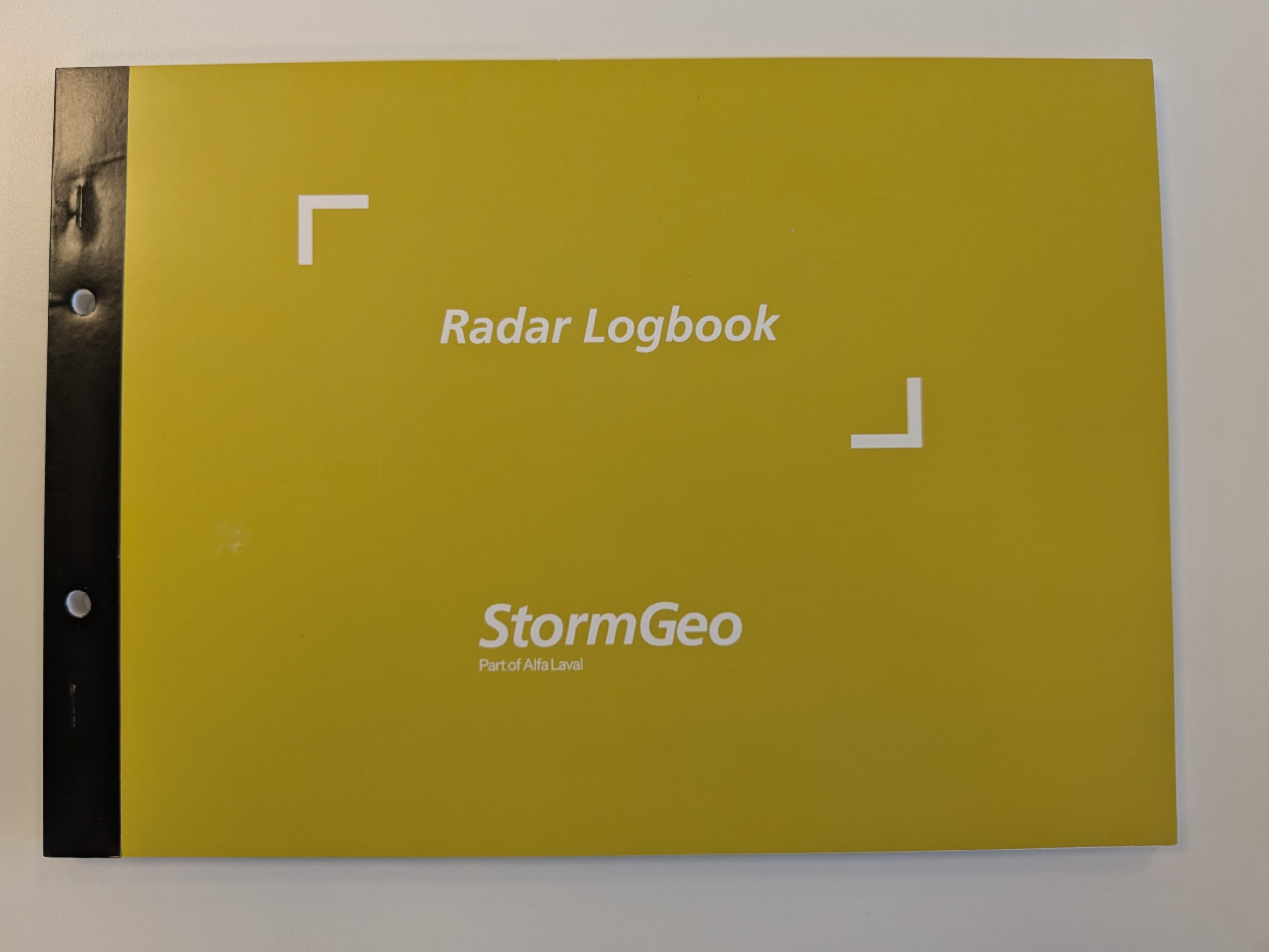 Radar Log Example Radar Log Book - Brommeland Elektronikk AS