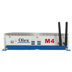 Olex M4 - kompakt industri PC, 9-36VDC, 1år garanti.