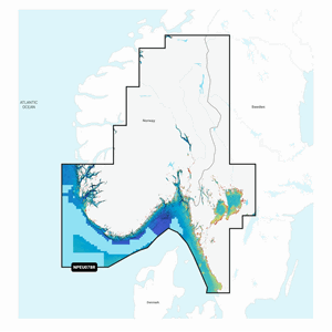 Oslo, Skagerrak og Haugesund - Maritime kart
