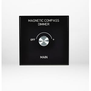 Dimmer ,,MAIN", flush mount, front plate 96x96 mm, 24v DC