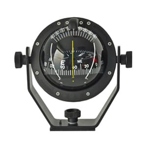 Multidirectional compass 100 mm conical card. Black