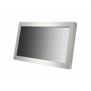 24" IP69K Rugged Stainless Steel Sunlight Readable LCD Disp