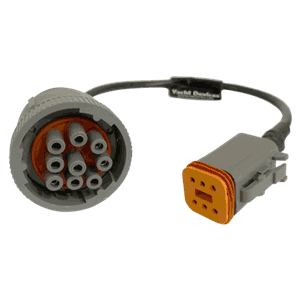Caterpillar round 9-pin adapter cable for YDEG-04