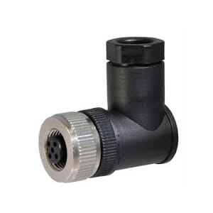 Micro field fit connector- right-angle female