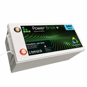 Lithium-Ion Battery 12V - 250Ah - 3.2kWh - PowerBrick+ LifePO4 battery