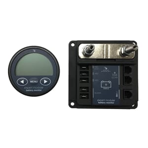E-XPERT MOD batterymonitor 7-70Vdc input, 3 bat.bank incl sh