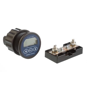 E-XPERT PRO batterymonitor 9-35Vdc input- 2 bat-bank incl sh
