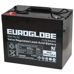 Euroglobe EGC75-12, AGM, 84Ah, 12V