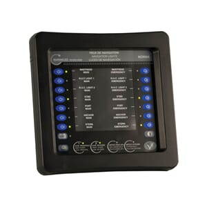 Display for Navigation Light Panel NORMA. standard
