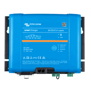 Victron Phoenix Smart IP43 Charger 24/16(1+1) 120-240V