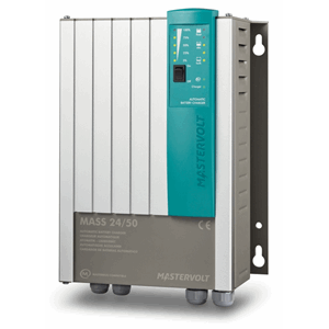 Mastervolt Mass battery charger 24/50-2 (DNV GL) 2 output terminals. Input 230V/50-60Hz
