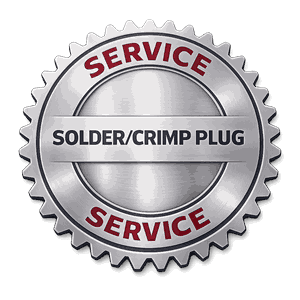 Lodding / påklemming av plugg